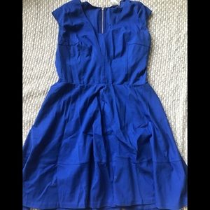 Macy’s blue dress
